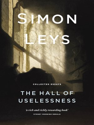 cover image of The Hall of Uselessness